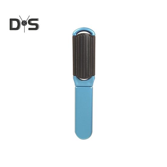 

Портативная складная щетка для волос с зеркалом, мягкая щетина, массаж кожи головы, портативная антистатическая расческа с воздушной подушкой, инструменты для укладки и распутывания волос для мужчин и женщин синий