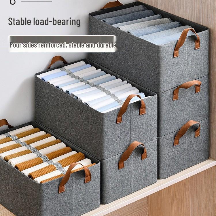 Cationic Steel Frame Foldable Fabric Storage Organizer
