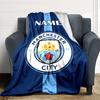 Custom Name Olympiacos Champions Celebration blanket for Couch & Bed, Plush Cozy Fuzzy Blanket Super Soft & Warm Blankets for Fall and Winter. 0908246