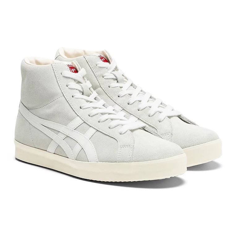 ONITSUKA TIGER Fabre Nm Hi Casual Duradero Zapatos de Skate de Caña Alta Zapatillas Unisex Gris 1183B440-020