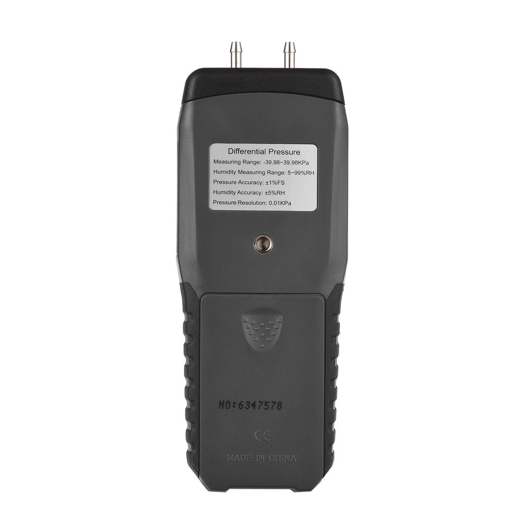 SMART SENSOR AS511 Digital Differential Pressure Gauge -39.98~39.98KPA Manometer Dual Port Air Gas