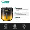 VGR Convenient Electric Shaver IPX6 Waterproof Gradient Metal Shaver Double Blade Men's Shaver Travel Mini USB Hair Trimmer Home Razor Shaver V-348