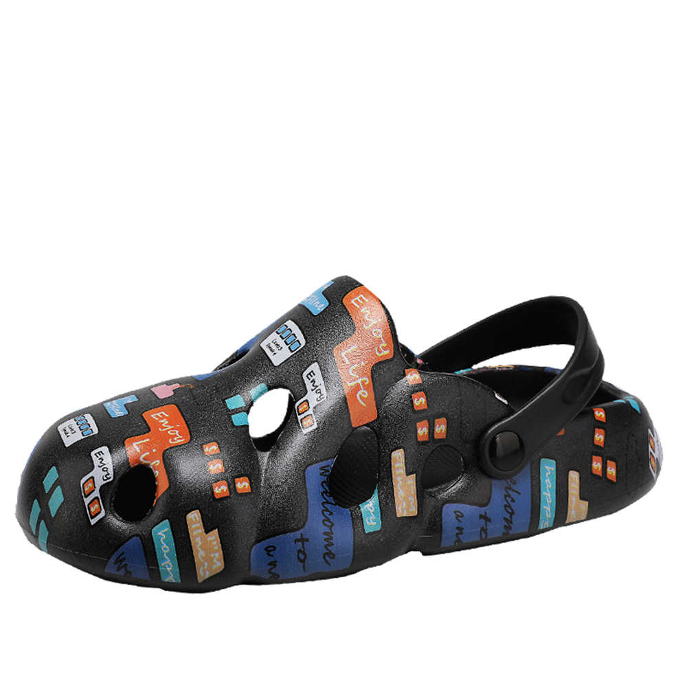 Fashion 43-44 In Beach Sand Man Luxury Sneakers Men's Rubber Sandals Shoes Slippers Summer Sports Snaeker Universal Brands Original
