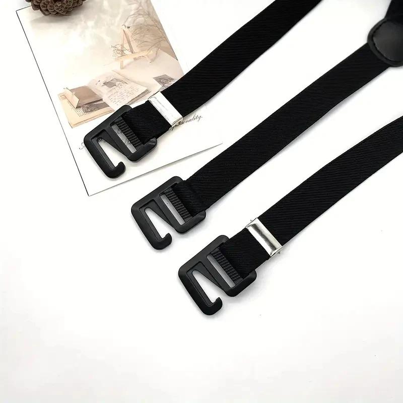 2.5cm Width Suspenders Men New Creative 3 Hooks Suspenders Man Pants Casual Mens Trouser Suspenders Fashion Adjustable Brace