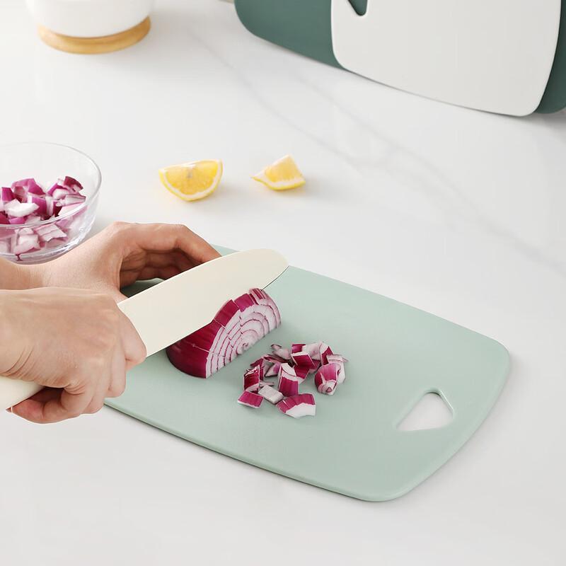 Zhi Shi 3-Piece Double-Sided Categorized Cutting Board Twin Pack