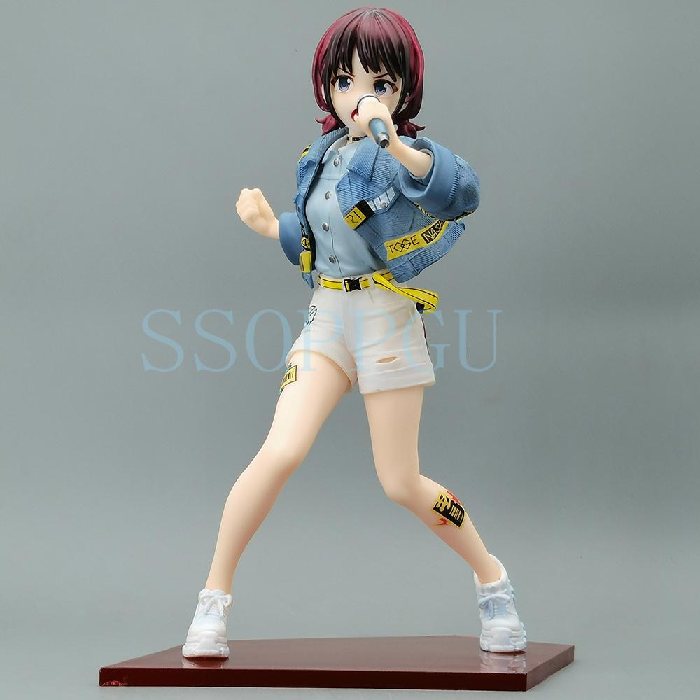 NOWA Figurka Girls Band Cry 20cm Nina Iseri Dziewczyna z Anime Figurka Akcji PVC Zabawka Posąg Iseri Nina Model Kolekcjonerski Lalka Prezent
