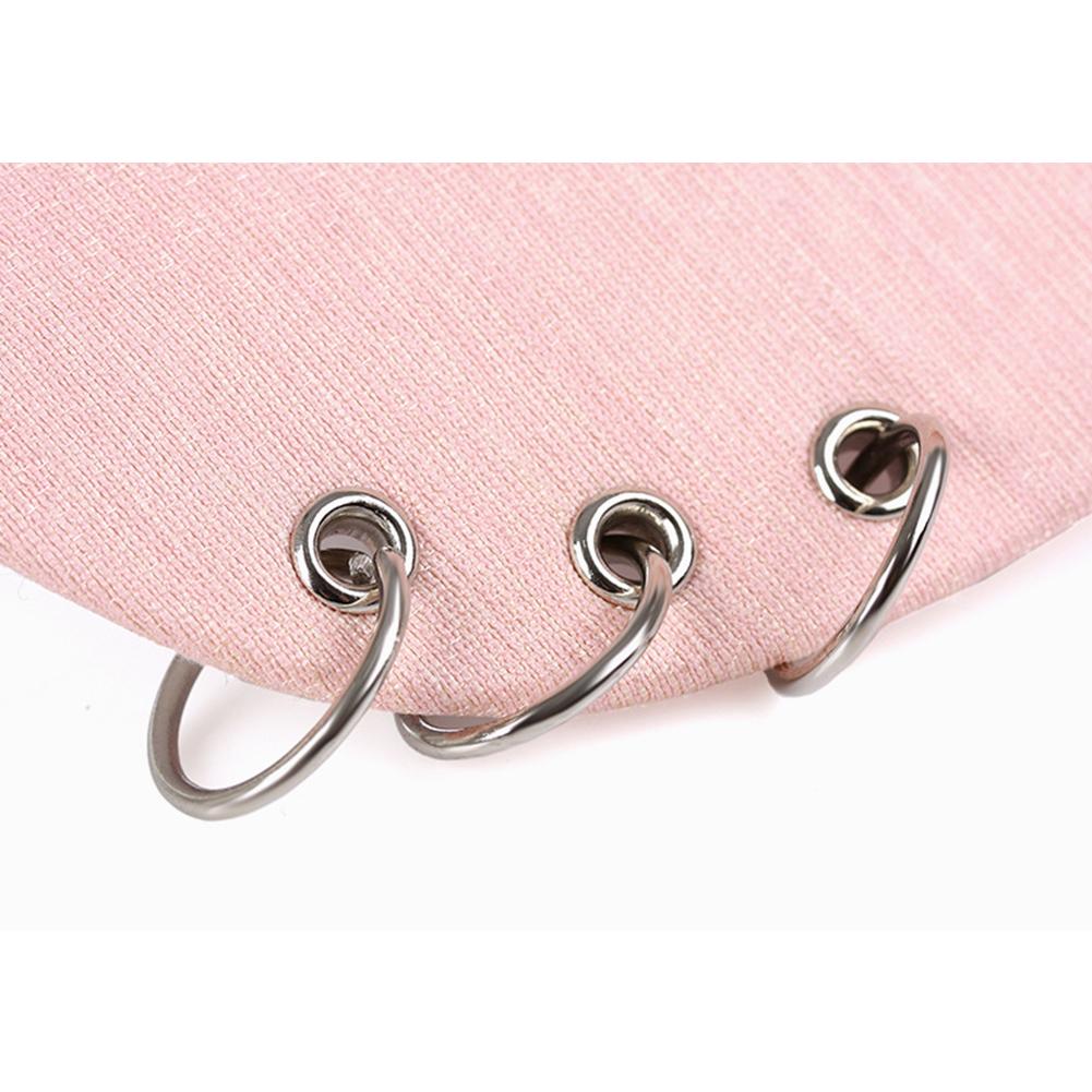 Men Women Fashion Adjustable Metal Rings Casual Baseball Cap for Lovers