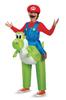 Super Mario Mario Kigurumi Style Yoshi Game Children Bros. Costume, Cosplay, Set, Costume, Character, Kids, [Used]