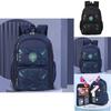 Trendy Korean Style Casual Children's Backpack For Grade 1 To 6 Lightweight Nylon School Bag