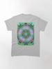 Pentangle Pastel Shades Multicolored Kaleidoscope Pentangle Pattern 6 Classic T-Shirt