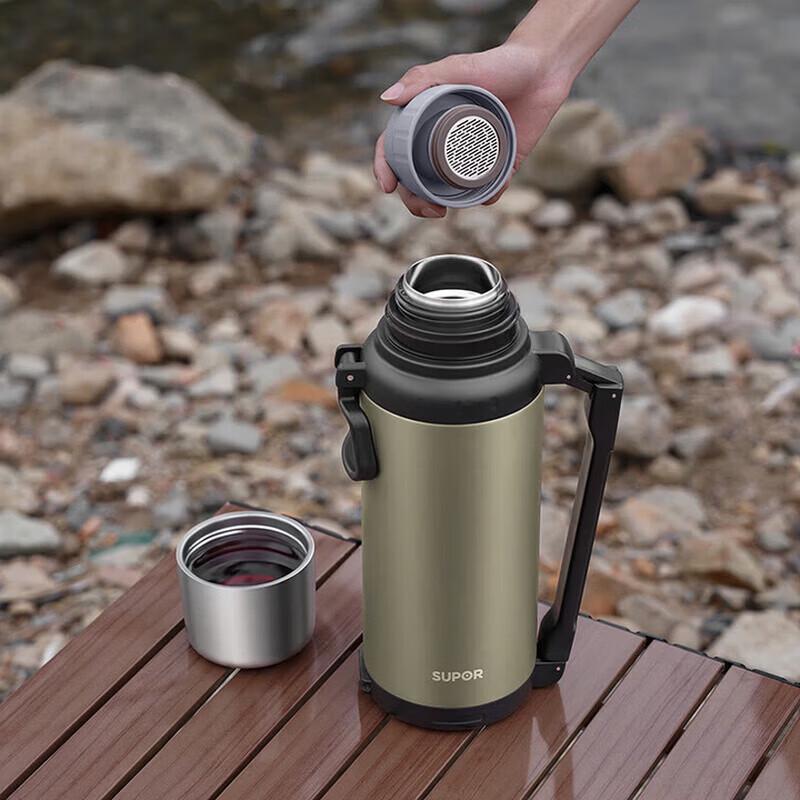 SUPOR 2L 316L Stainless Steel Insulated Travel Thermos
