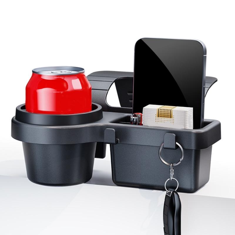 Multipurpose Car Door Storage Box Hanging Holders Waterproof Designs Seat Side Window Organizers for Phones Cups Key