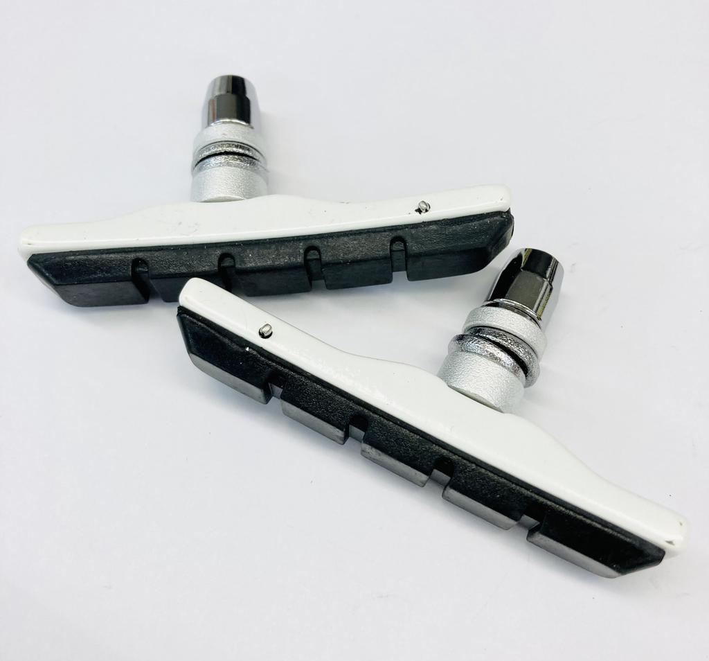 FOGLIA Cartridge Type V Brake Shoe White Bicycle Road Bike