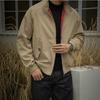 Vintage Workwear Stand Collar Windproof Casual Jacket For Men