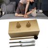 Tuning Fork Physical Acoustics Experimental Set Conduction of Sound Wave Wooden with Resonance Box