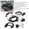 Full Wiring Harness Solenoid Coil CDI Relay Kit Fits for 150cc ATV Quad Accessory
