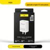 PISEN 20W Dual-Port Charger for Huawei & Apple Phones, PD20W Fast Charge, 3C Certified.