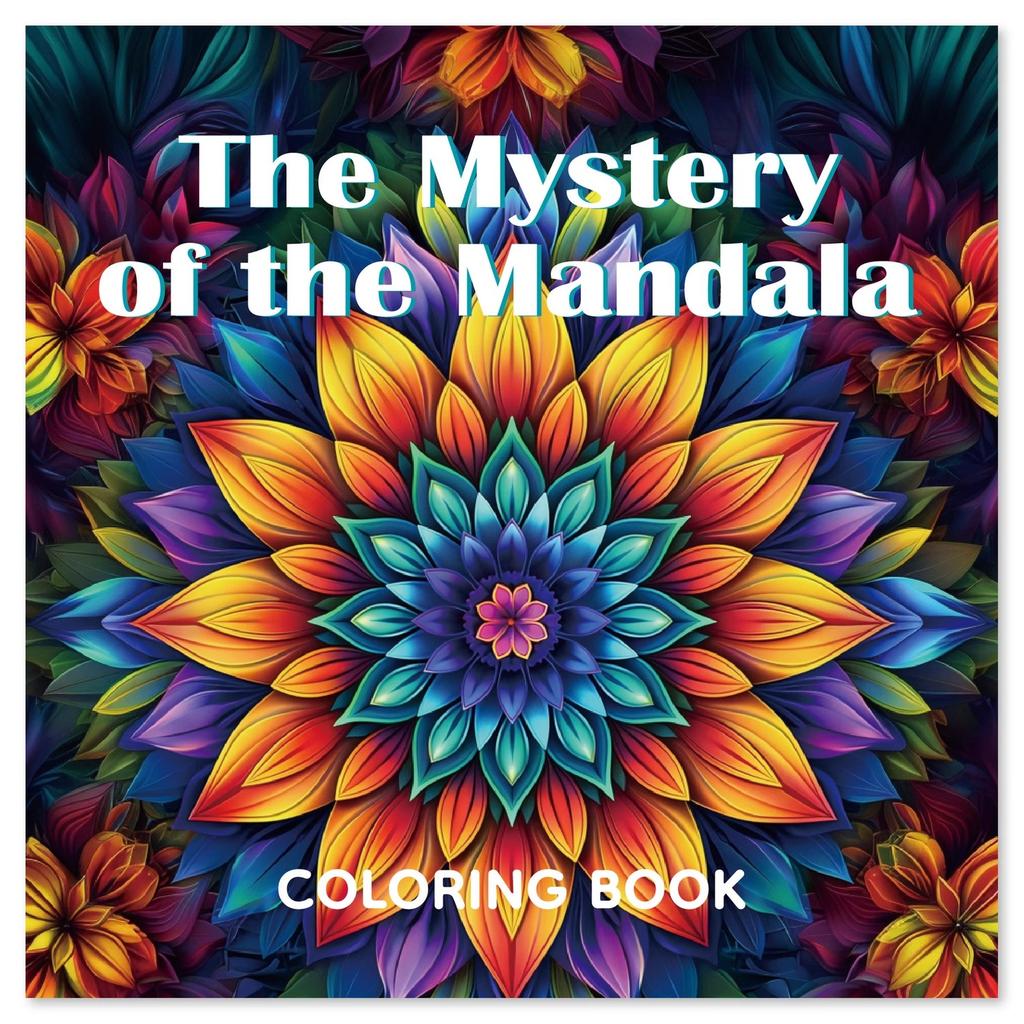 Mandala Animal Coloring Books Arts Beginners Creative Graffiti Illustration Adult Handicraft DIY Drawing Book 24 Page