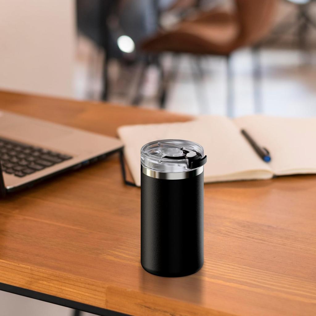 FJbottle 450ml Vacuum Insulated Mug Bottle, 2-Way Bottle, Keeps Water Hot or Cold, Perfect for Drinking from a Cup or Directly, Portable, Easy To