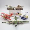 Kinder DIY Militärflugzeug Panzer Papier Puzzle 3D Puzzle Zusammengebaut Handgefertigt Lernspielzeug