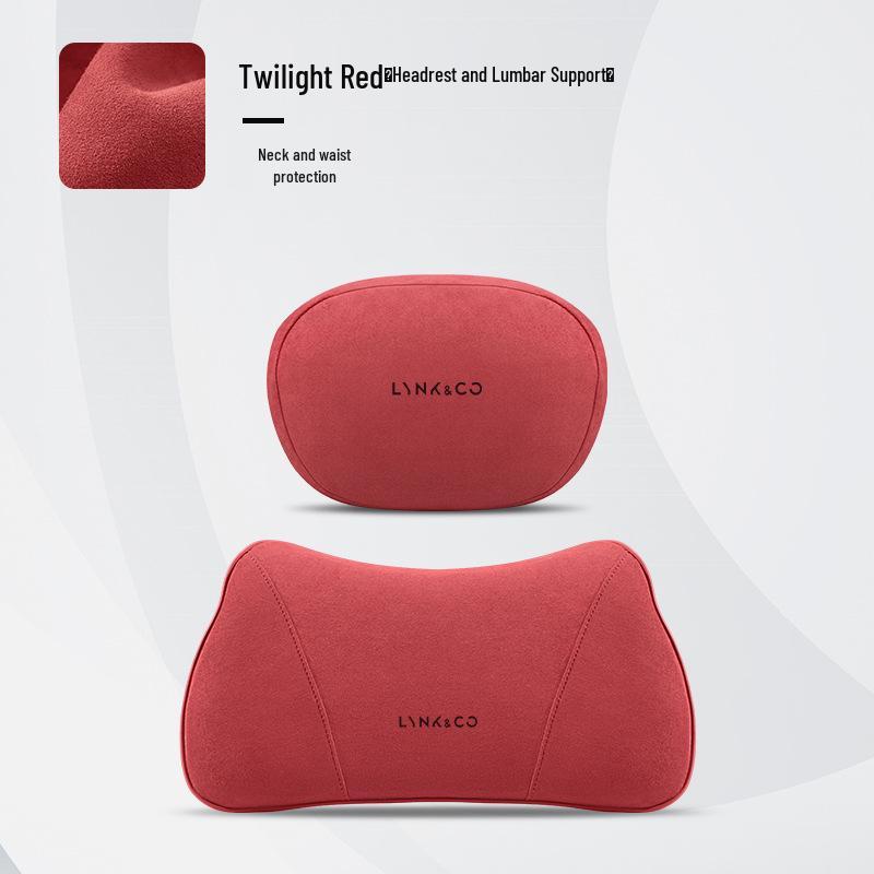 Lynk & Co 01-06 Car Sport Seat Neck Pillow & Lumbar Support