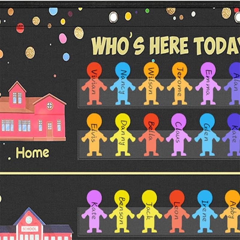 Classroom Attendance Chart Who is Here Today Chart Teacher Accessories for Classroom Management