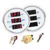 High Performances Digital Oil Pressure Indicator For Car And Truck Easy Installation Water Temperature Gauge Voltmeter