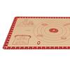 Yousheng Silicone Baking Mat Non-Stick Pastry Mat for Rolling Dough Heat-Resistant Cookies Fondant Making Mat Dishwasher Safe Kitchen Tools