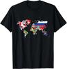 All Countries Flags Of The World 287 Flag International Gift Unisex T-Shirt