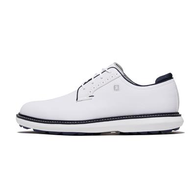 FootJoy Traditions SL Golfsko Størrelse 3E (57948J), Herre, Hvid, 25,5 cm,
