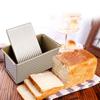 with Cover Bread Baking Mould Rectangle Shape Cake Toast Box Loaf Pan  Oven Cake Baking Making Tool