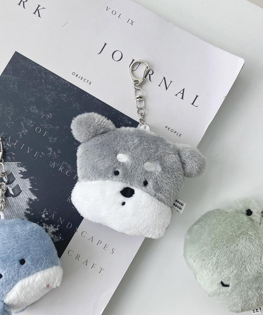 AS KNOW AS plus Mochimochi Animal Keychain Schnauzer