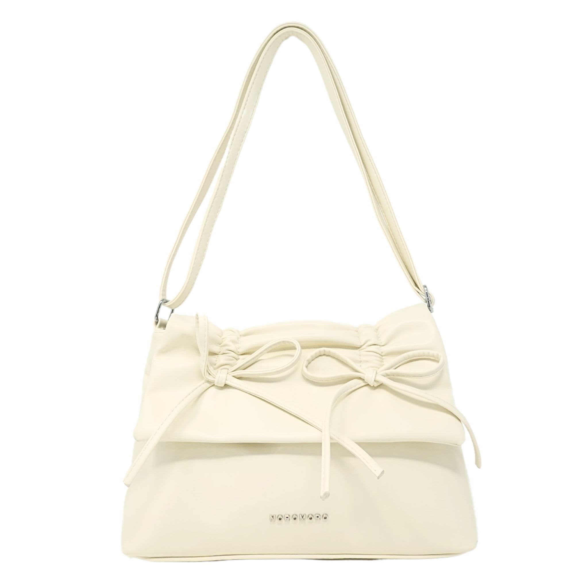 

Shoulder High Soft PU Korea [PETITCHOU] Bag, Ribbon, Bowknot, Women s, Party, After-Party, Dress, Formal, Luxury, Look, Adults, Soft, Leather, (White) белый