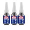 50g Threadlocker Anaerobic Glue Blue Medium Strength Automotive-grade LockerThread for Metal Fasteners Nuts Bolts To Against Losening Lock Tight Seal