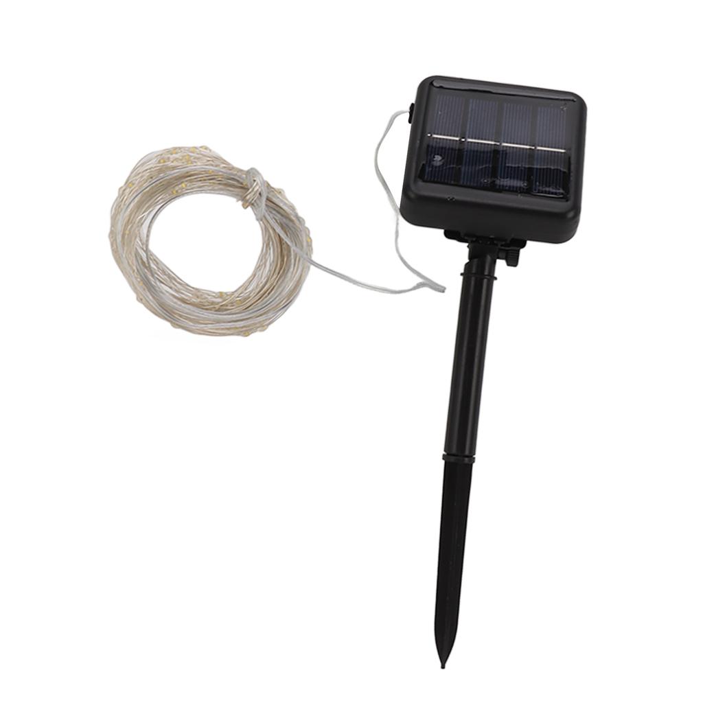 300 LED Solar Rope Light Adjustable Waterproof Beautiful Romantic Solar Powered Rope Light for Garden Yard Decor