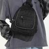 2025 New Japanese Retro Washed Denim Casual Large Capacity Versatile Fashion Breast Bag Crossbody Backpack