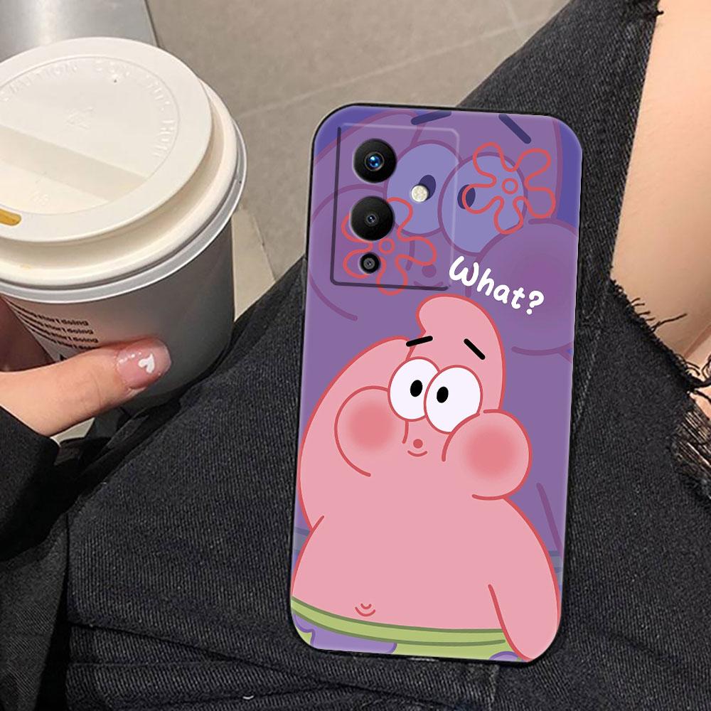 

P-Patrick Star S-Spongebob Phone Case For Infinix TECNO POP SPARK SMART 6 7 8 9 CAMON 40 30 30S 15 16 17 20 20C Pro Case Cover TECNOCAMON40PRO5G