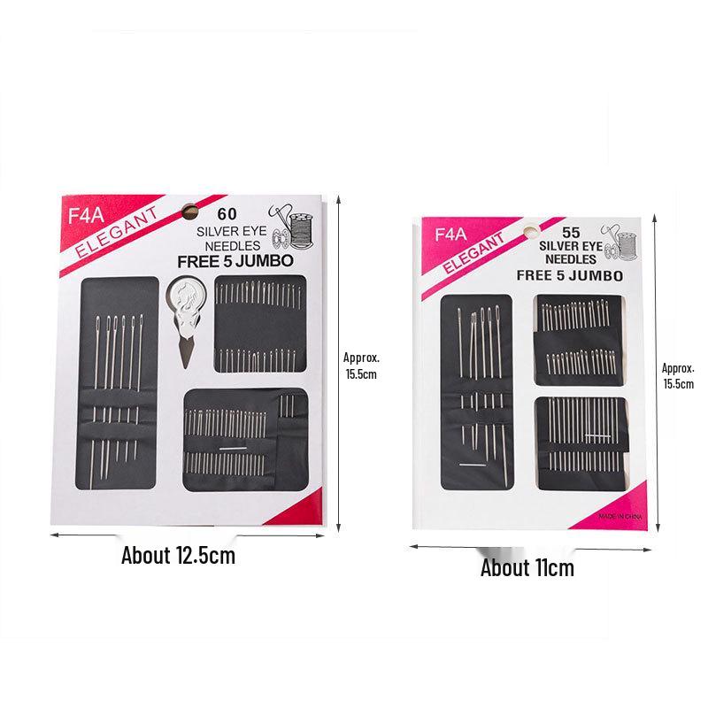 Portable Needle and Thread Set for Home and College: Compact Handbag for Hand Sewing, Mending, and Organizing