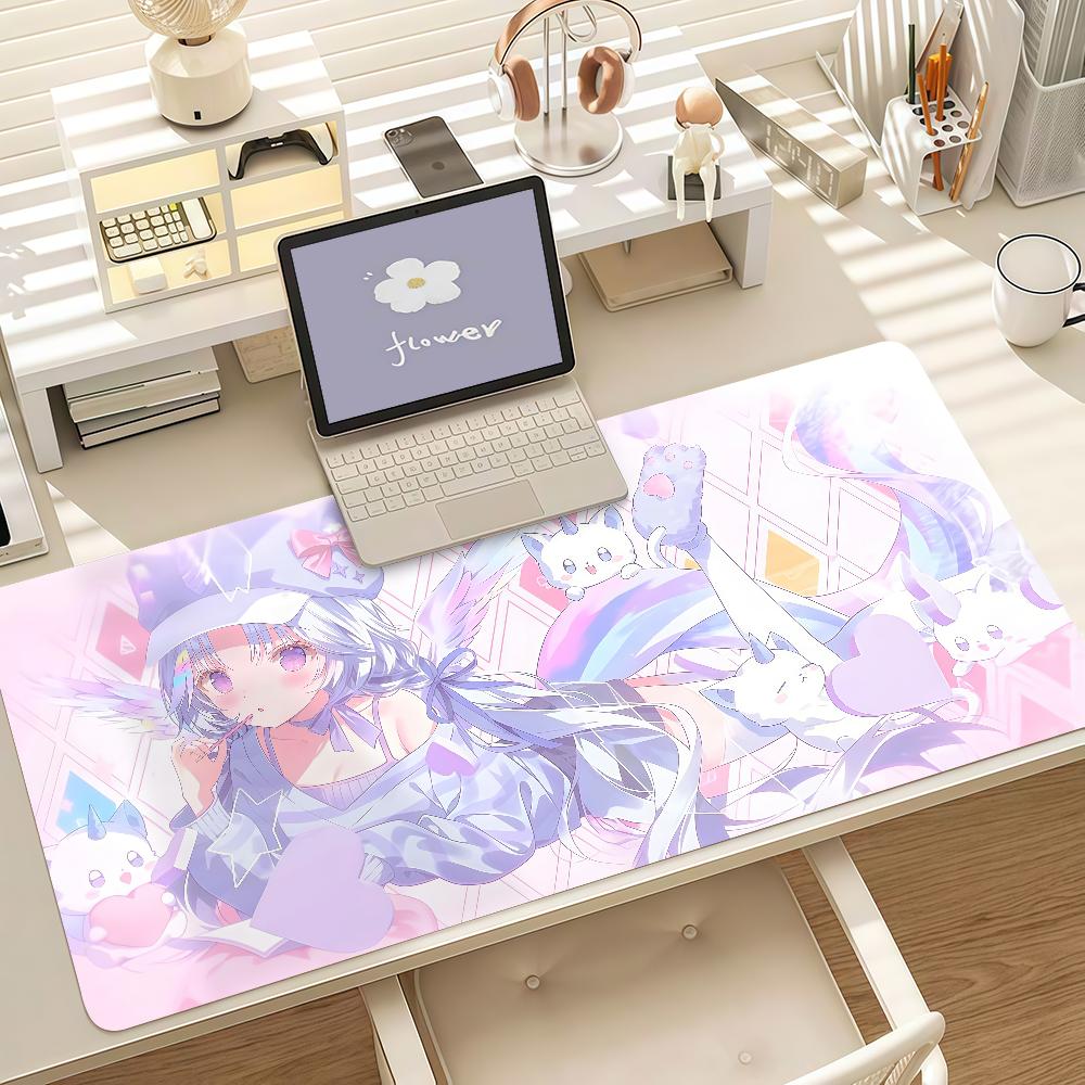 Ayatsuno Yuni Anime Gaming Mouse Pad Antislip Rubber Base Large Pc Keyboard Laptop Desk Mat For Office Student Home