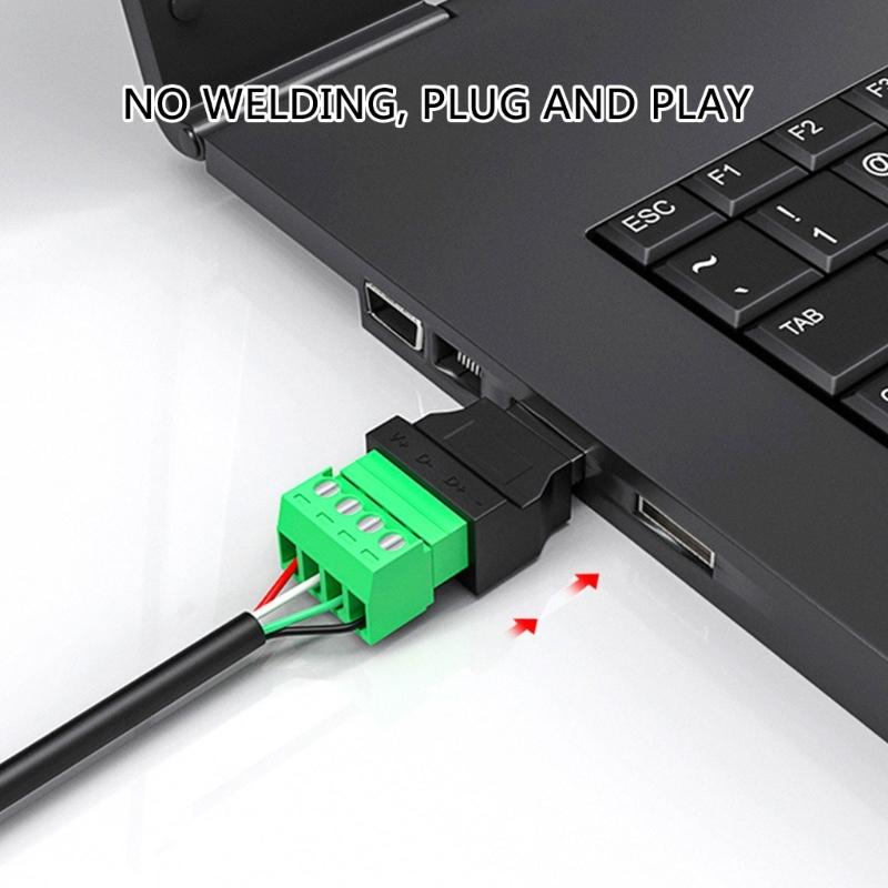 USB 2.0 Male And Female Connector USB Turn 4Pin Terminal For DIY Projects, Charge And Data Transfer Support