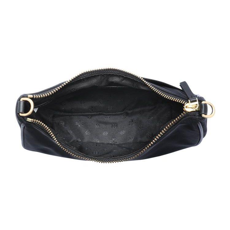 Tory Burch Web Series Adjustable Shoulder Strap Nylon Hobo Bag Women Bags Black 88370-001