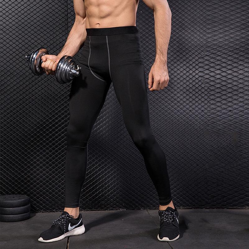 Herren PRO Sport Fitness Schweißableitende Schnelltrocknende Trainingshose 1020