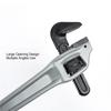 Adjustable Offset Hex Aluminum Alloy Adjustable Wrench Wrench, Heavy-Duty Plumber's Wrench, Plumber's (14-Inch)