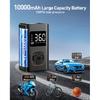 Tire Inflator Portable Air Compressor, 8000mAh Cordless Air Pump for Car Tires, 150 PSI Electric Bike Tire Pump with LED Light and Digital Pressure