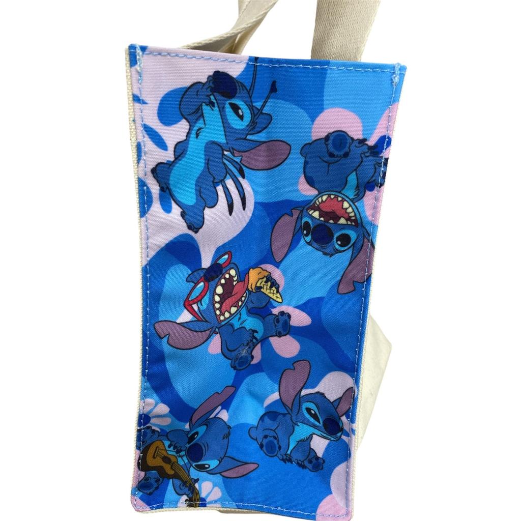 Marimo Craft Mini Square Tote BL W200 x H205 x D110mm Bag, Stitch, (Handle 240mm), MDAN-077