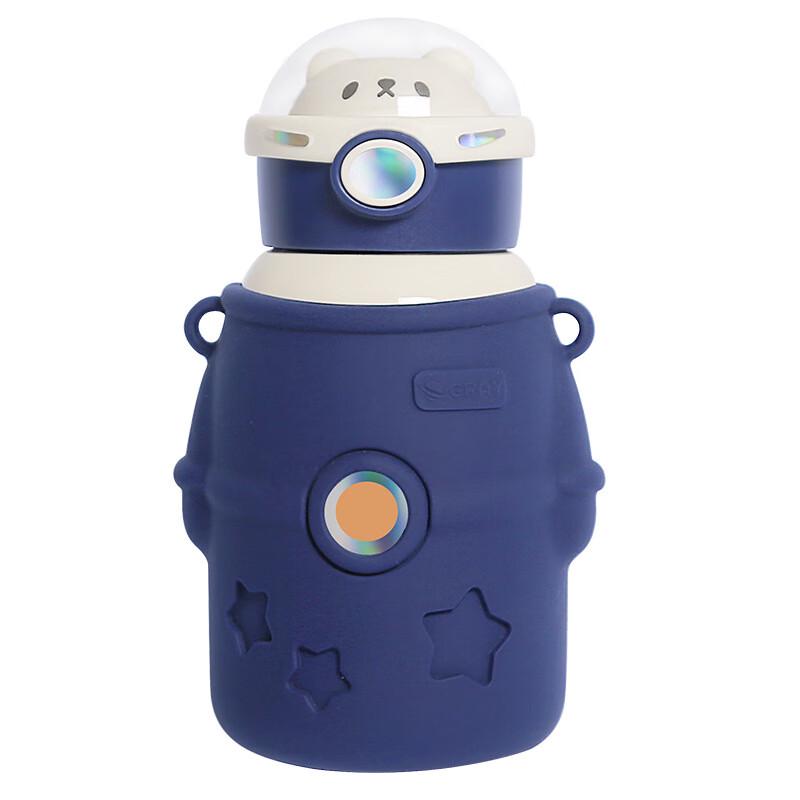 Changbaosen 500ML Stainless Steel Insulated Water Bottle with Straw