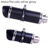Universal 51mm Motorcycle Real Carbon Fiber Slip-On Exhaust Muffler Pipe Escape with DB Killer for Most Motorcycle