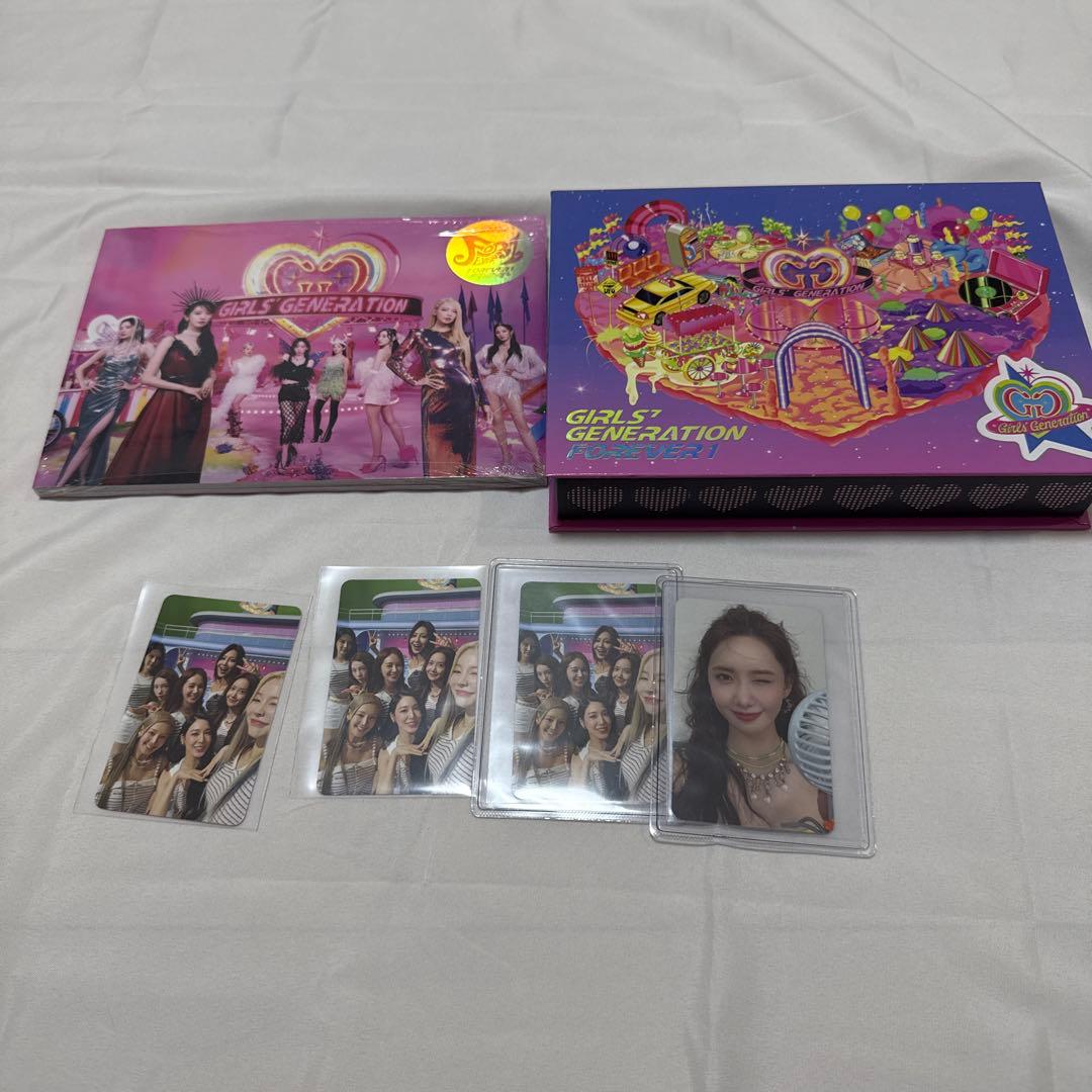 

[USED] Girls Generation FOREVER1 CD Yoona ALL Photocard