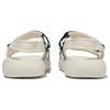 FILA Drifter Tube Sandals Slip Resistant Abrasion Resistant Sports Sandals Unisex Beige Gray Korean Style 1SM02573F_300