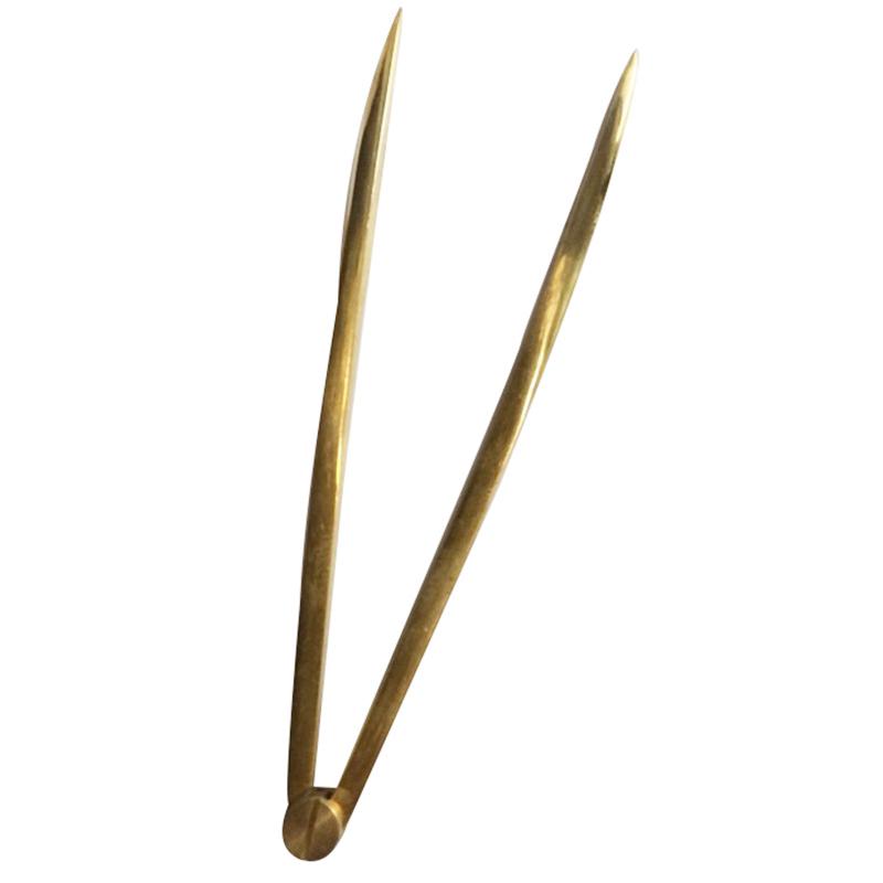 168 мм Навигационный циркуль-делитель Прямой Твердая латунь Морской делительный инструмент Не ржавеет Для архитекторов Морской навигации